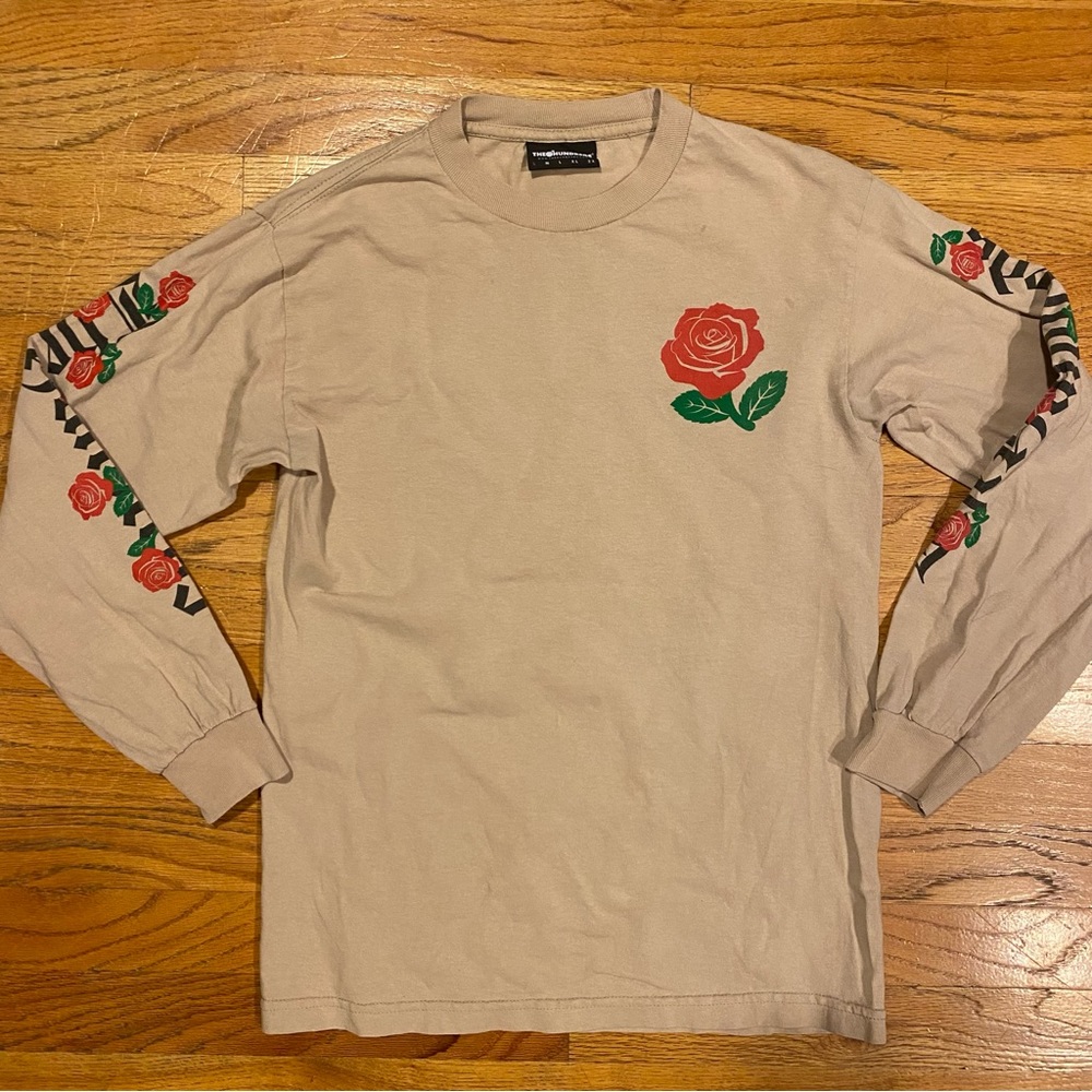 the hundreds rose long sleeve tee